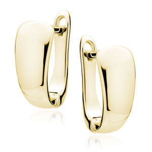 Srebrne (925) pozłacane kolczyki